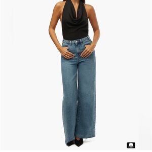 we wore what black cowl bodysuit